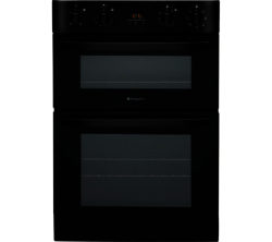 Hotpoint DH93CK Electric Double Oven - Black